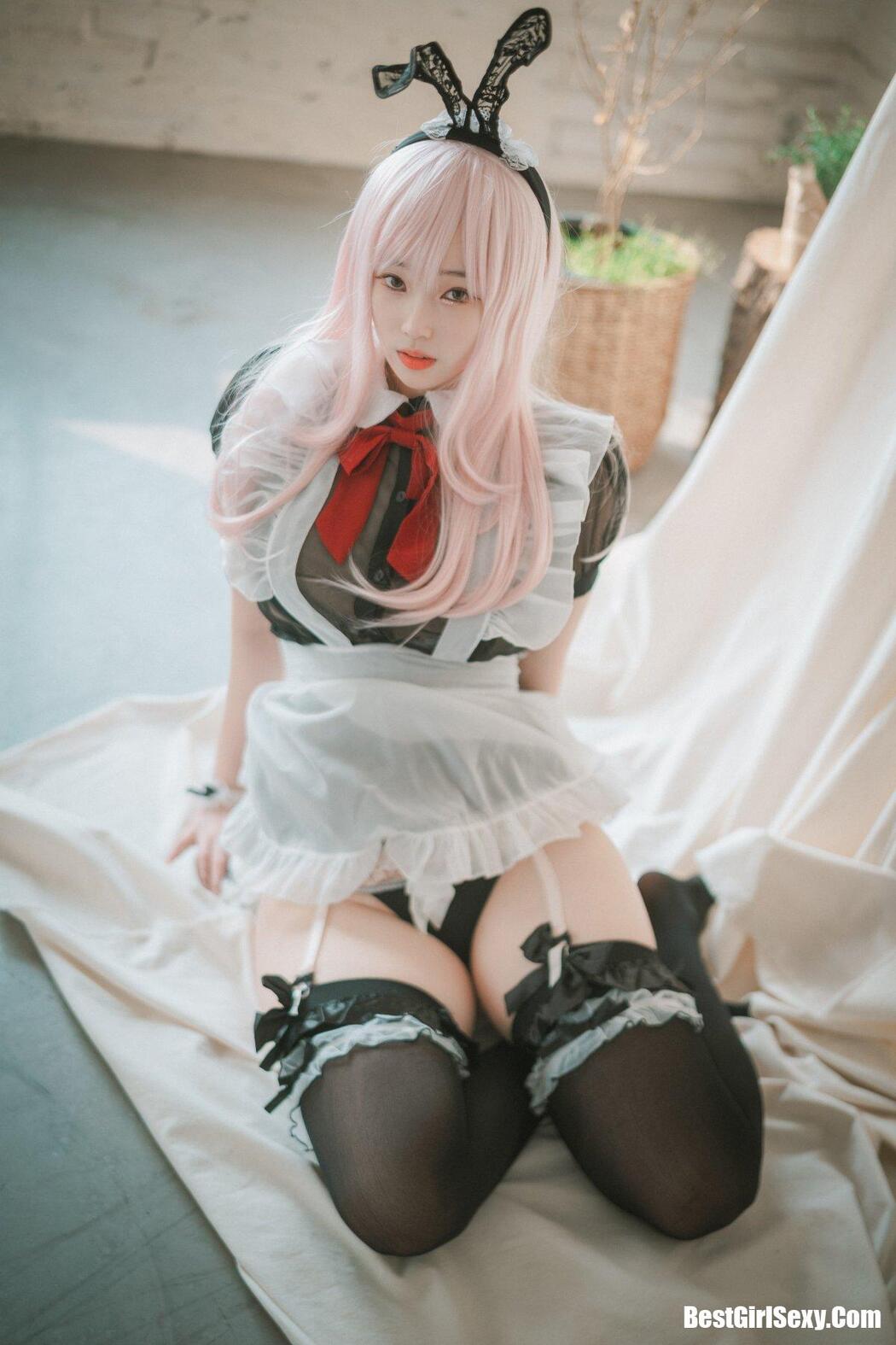 DJAWA 밤비 Sheer Bunny Maid
