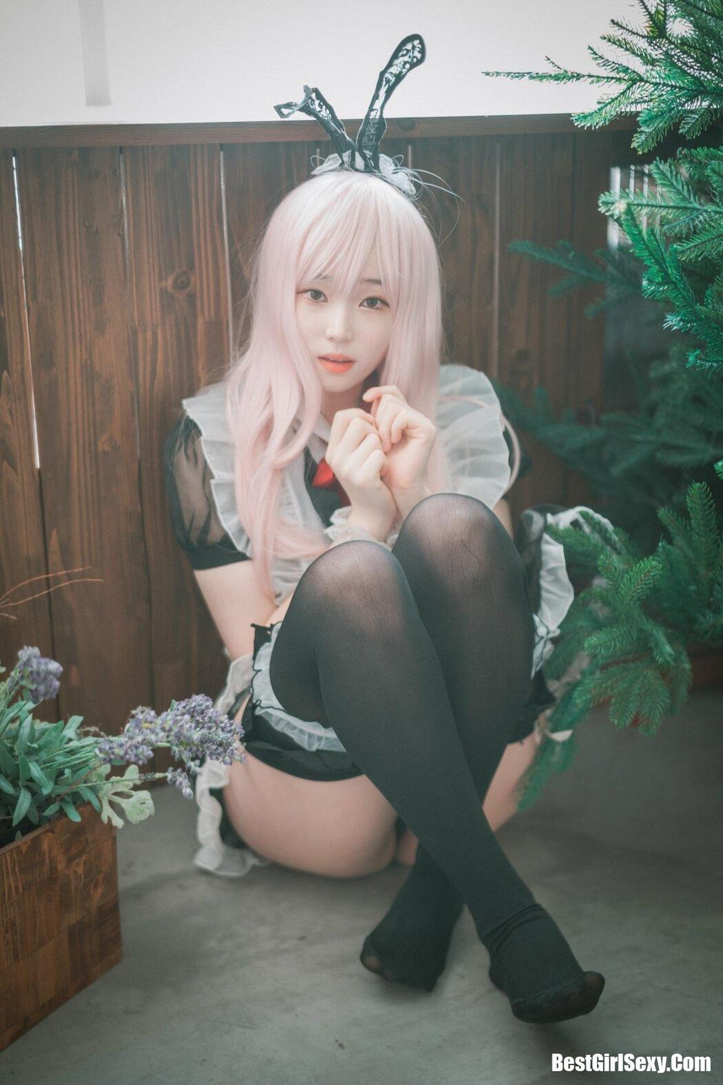 DJAWA 밤비 Sheer Bunny Maid