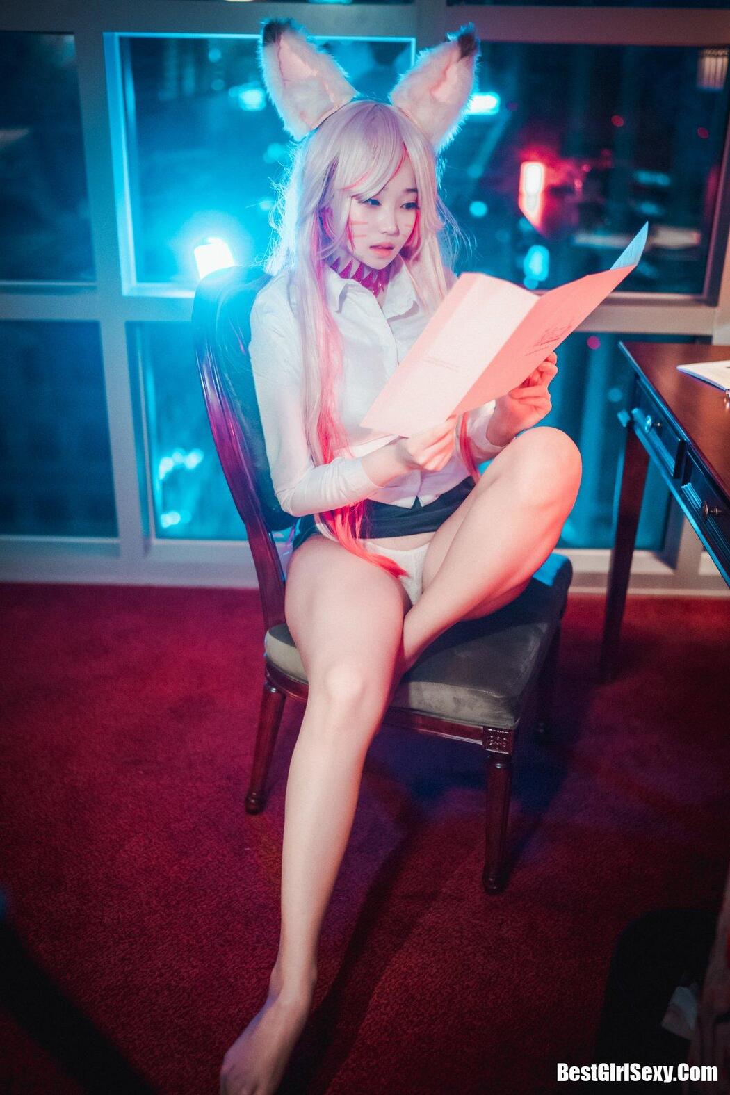 DJAWA 밤비 “Kumiho in the Office” Destiny Child Nine-Tailed Fox Tamamo