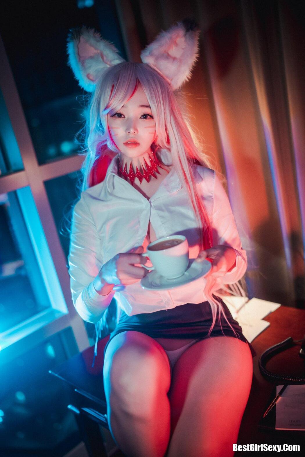 DJAWA 밤비 “Kumiho in the Office” Destiny Child Nine-Tailed Fox Tamamo
