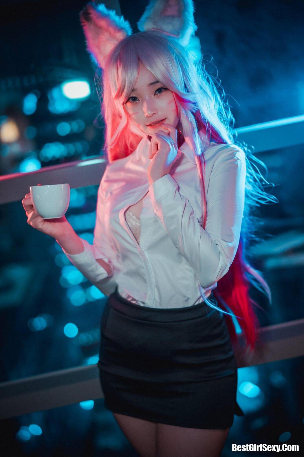 DJAWA 밤비 “Kumiho in the Office” Destiny Child Nine-Tailed Fox Tamamo