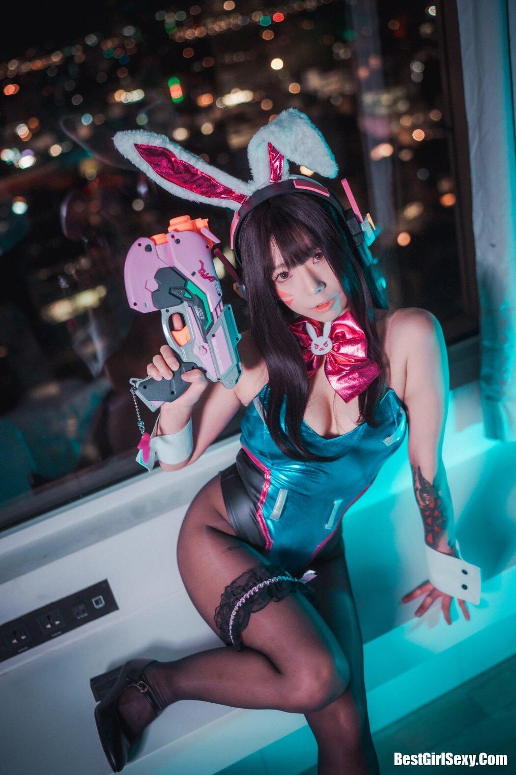 DJAWA 마루에몽 D.VA Bunny Hop!