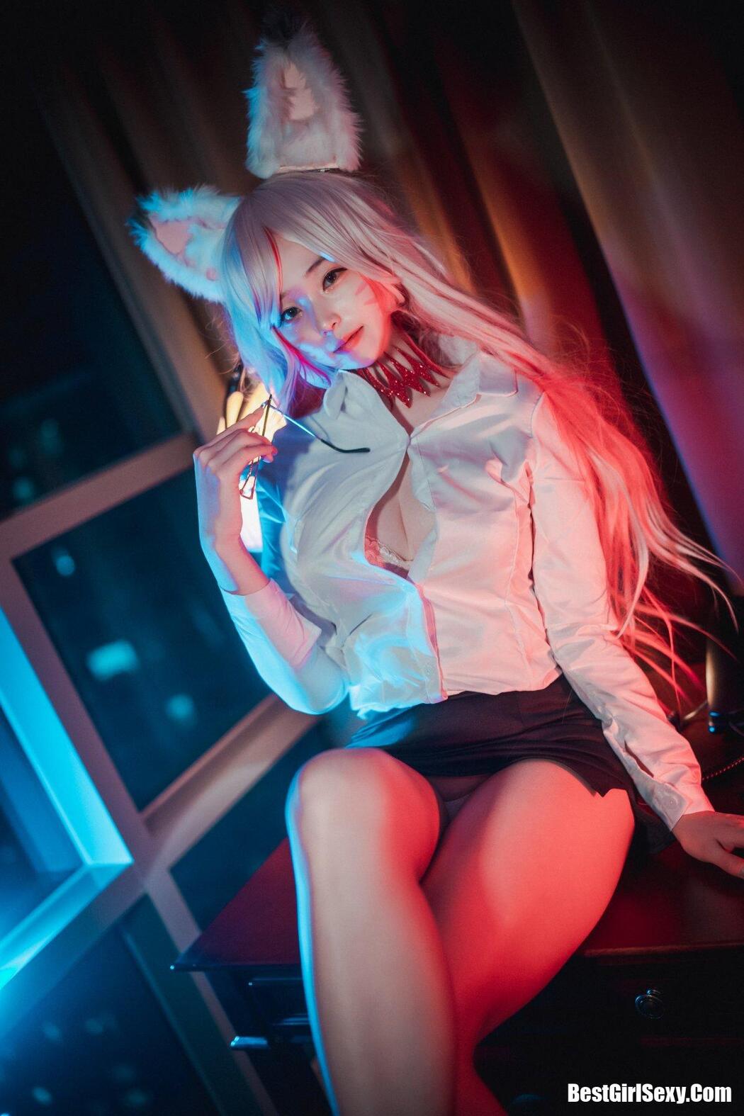 DJAWA 밤비 “Kumiho in the Office” Destiny Child Nine-Tailed Fox Tamamo