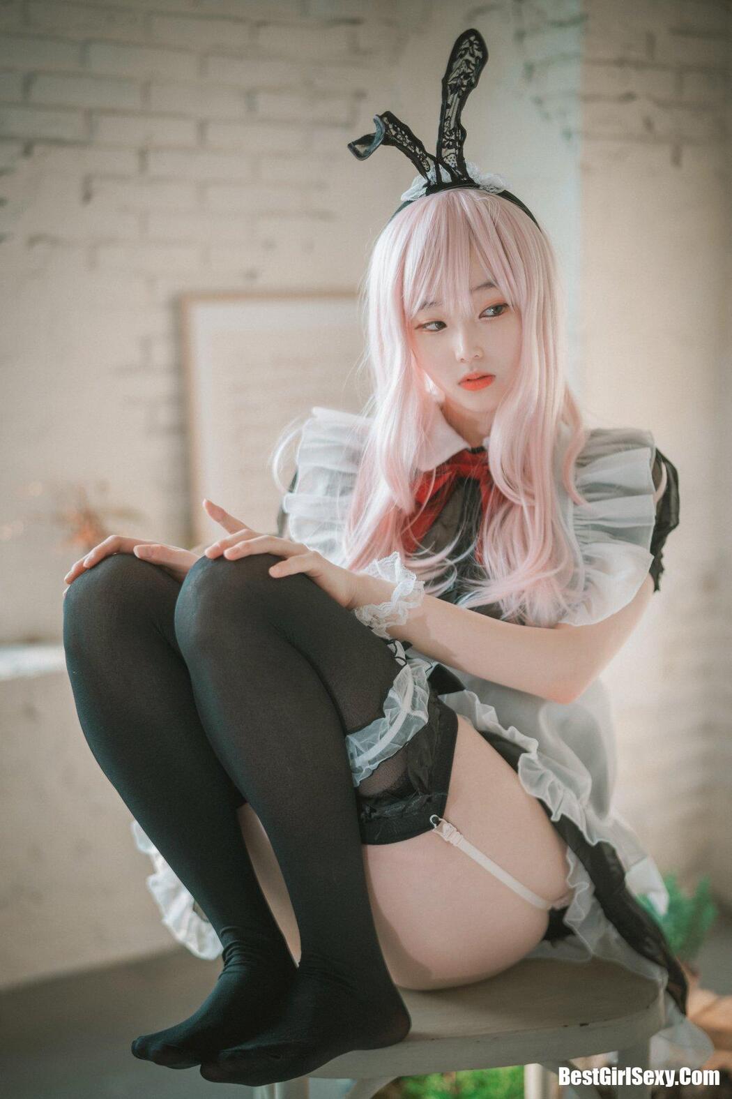 DJAWA 밤비 Sheer Bunny Maid
