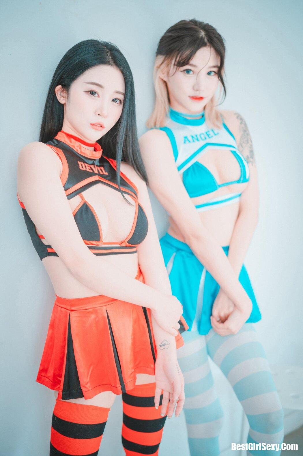DJAWA 태리 & Bomi 보미 Devil 666 & Angel 777