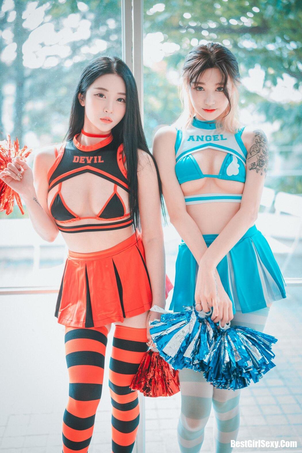 DJAWA 태리 & Bomi 보미 Devil 666 & Angel 777