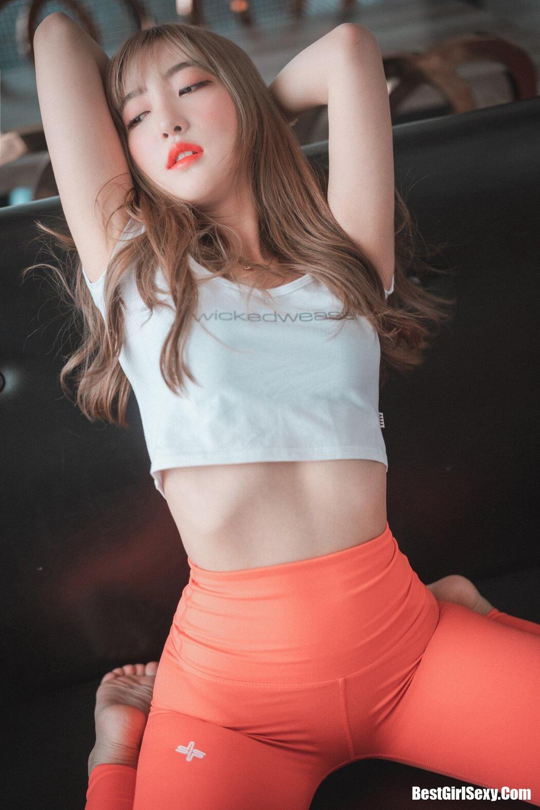 DJAWA 하나리 Red Orange & Cool Mint