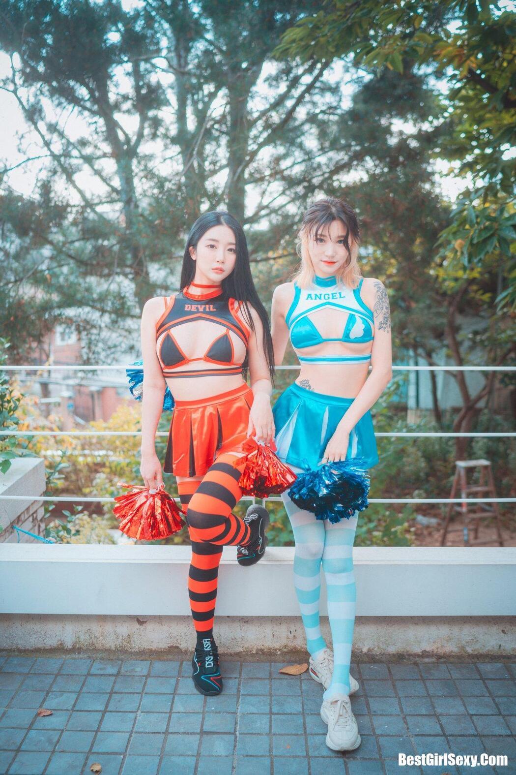 DJAWA 태리 & Bomi 보미 Devil 666 & Angel 777