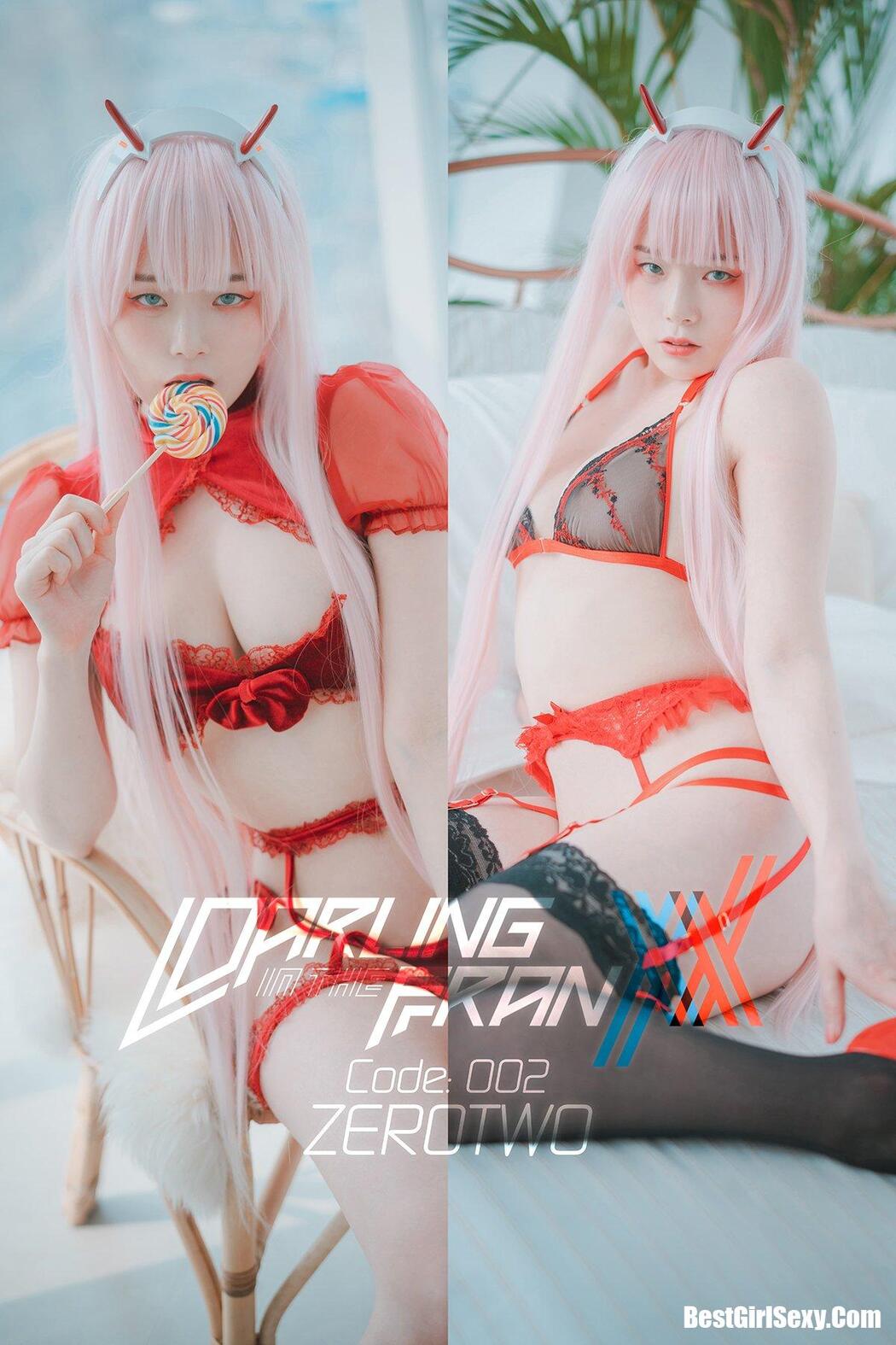 DJAWA 피아 Darling in the FranXX Code 002 Cover Photo