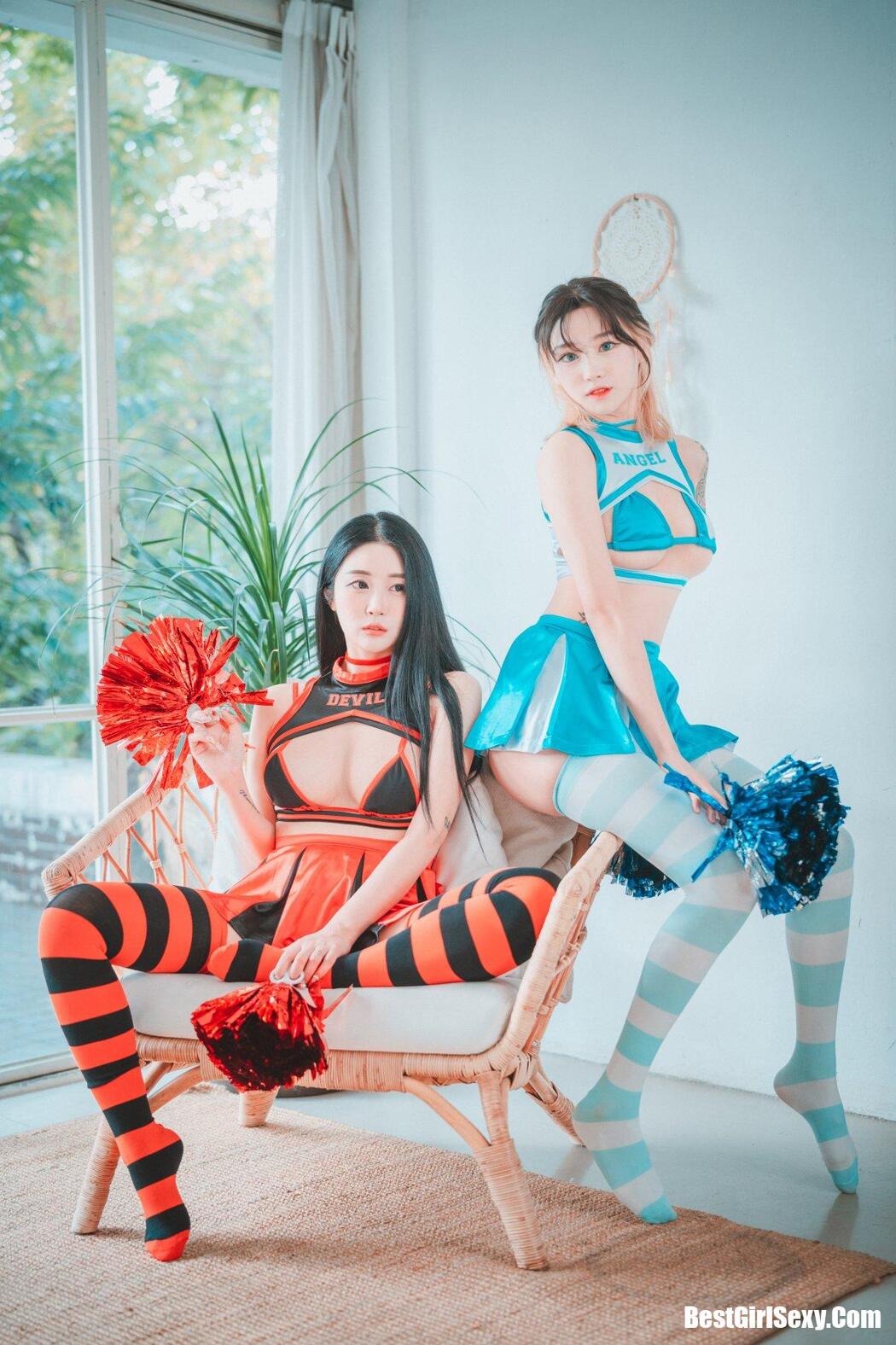 DJAWA 태리 & Bomi 보미 Devil 666 & Angel 777