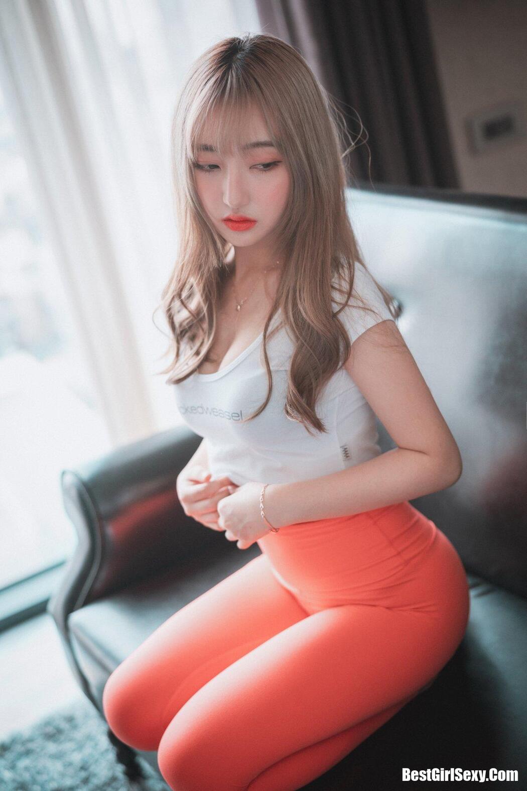 DJAWA 하나리 Red Orange & Cool Mint