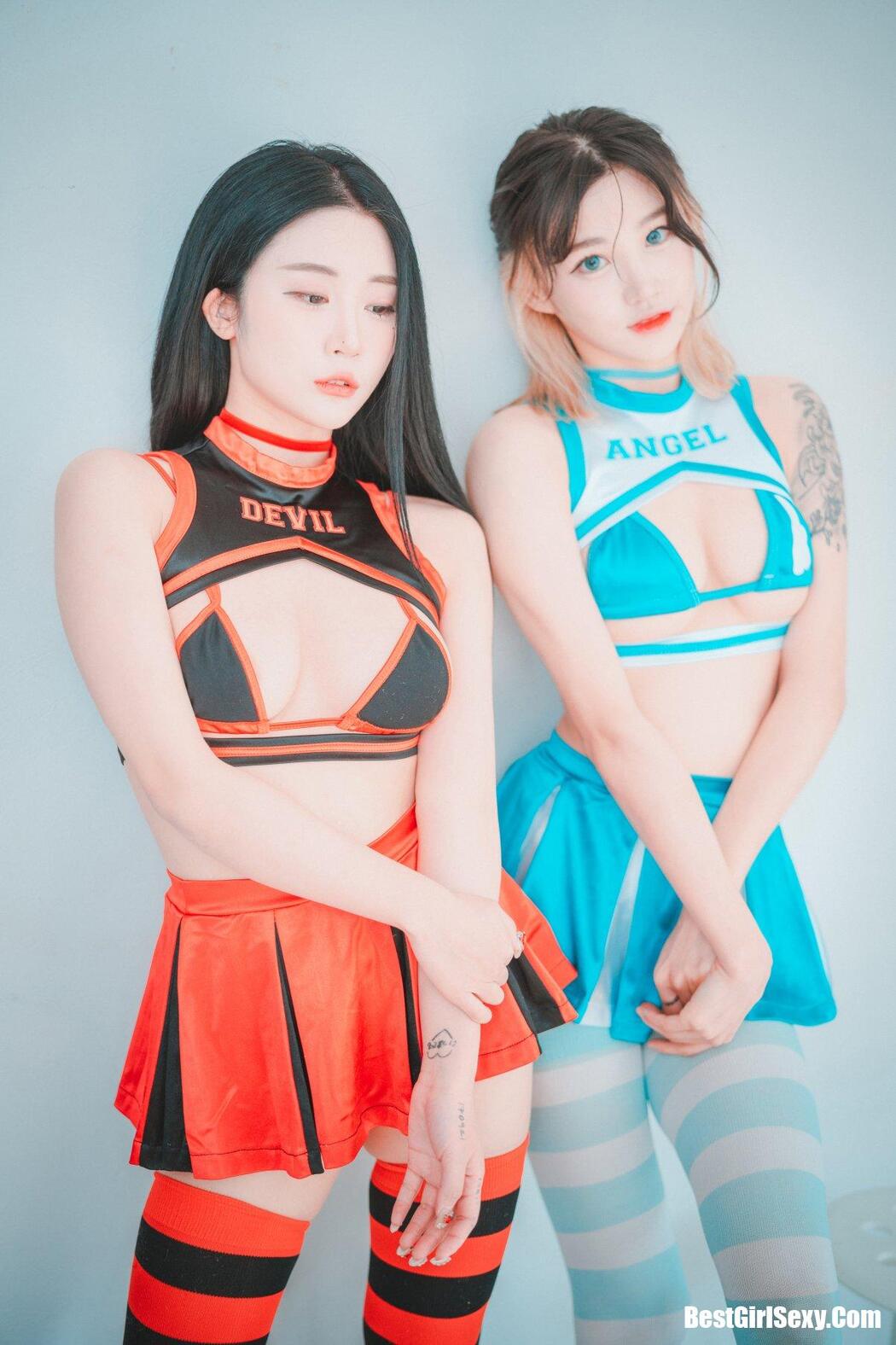 DJAWA 태리 & Bomi 보미 Devil 666 & Angel 777