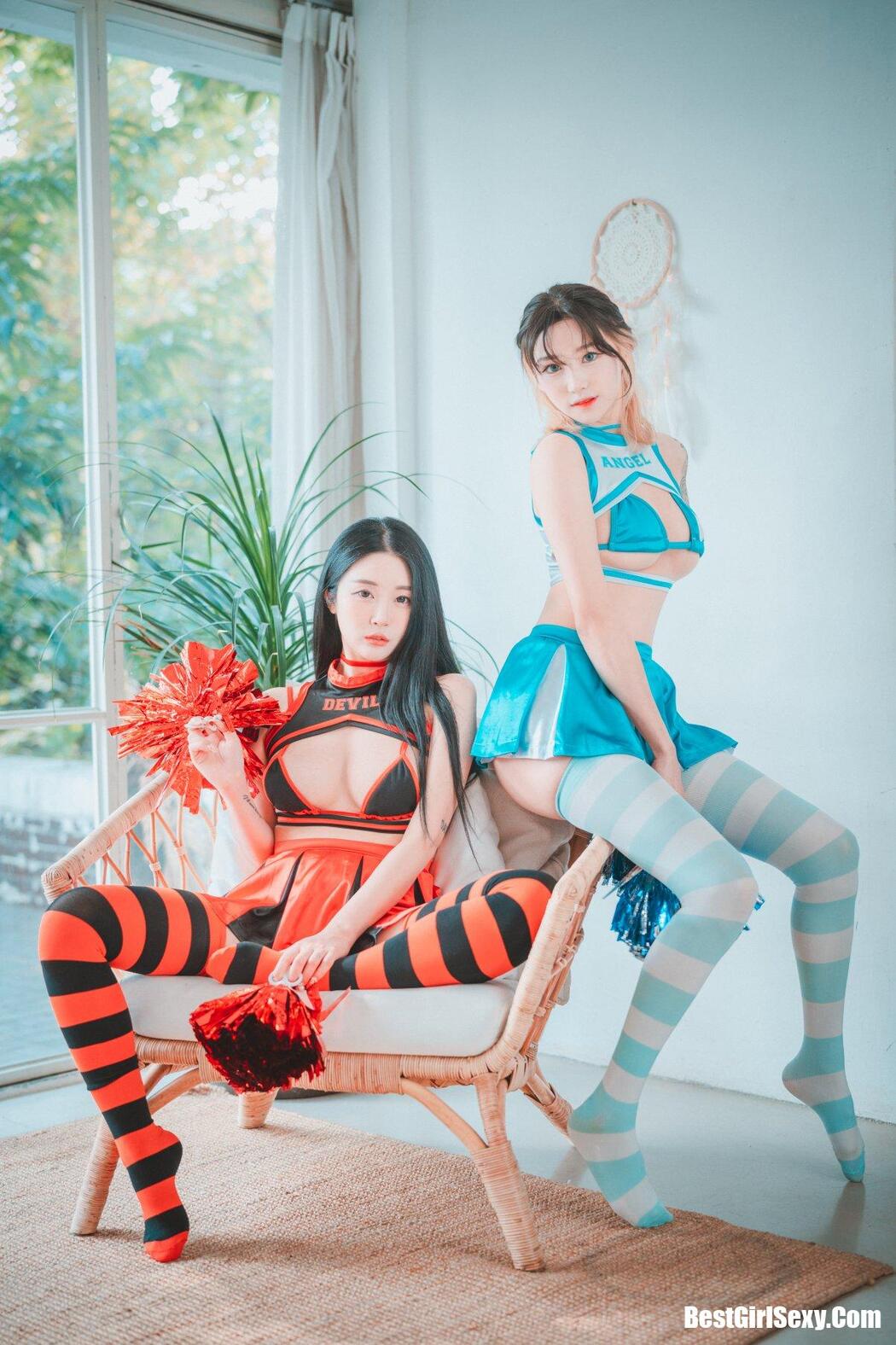 DJAWA 태리 & Bomi 보미 Devil 666 & Angel 777