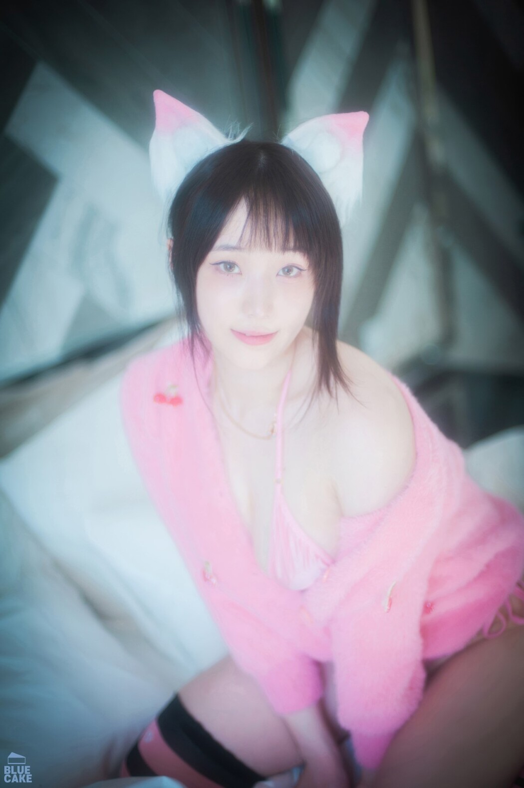 BLUECAKE Bambi 밤비 – Naughty Cats Pink And Mint RED A