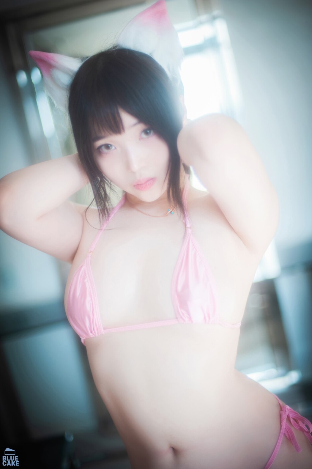 BLUECAKE Bambi 밤비 – Naughty Cats Pink And Mint RED A
