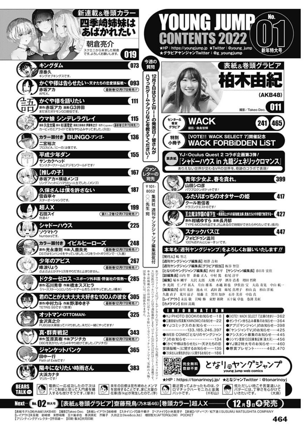Young Jump 2022 No.01