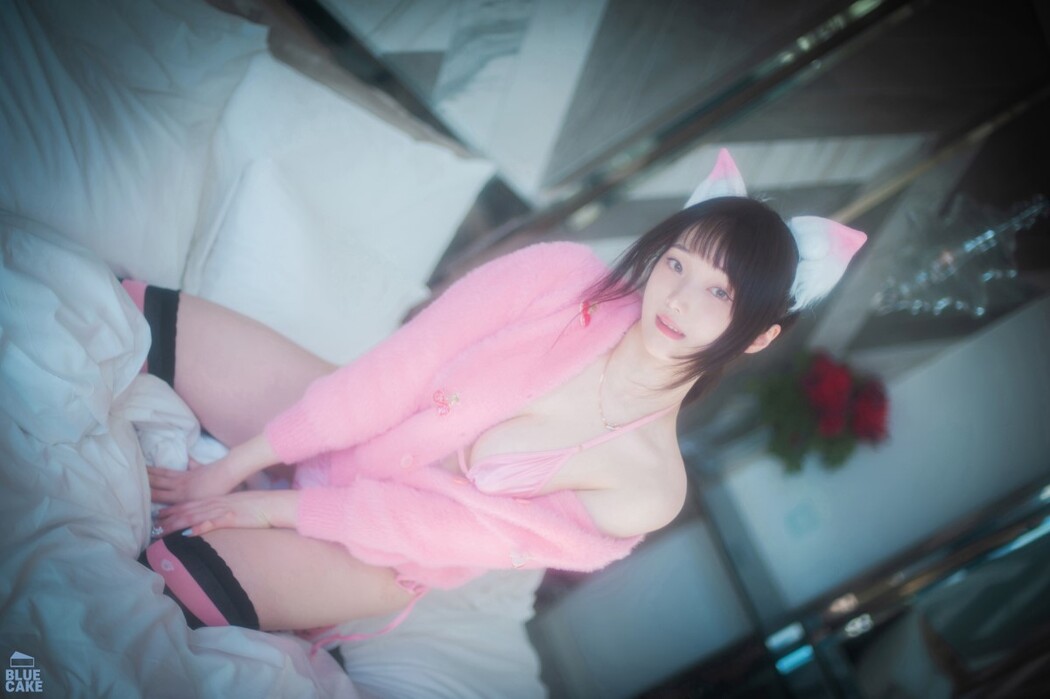 BLUECAKE Bambi 밤비 – Naughty Cats Pink And Mint RED A
