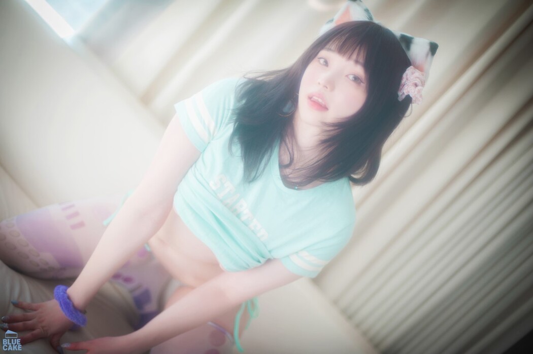 BLUECAKE Bambi 밤비 – Naughty Cats Pink And Mint RED B