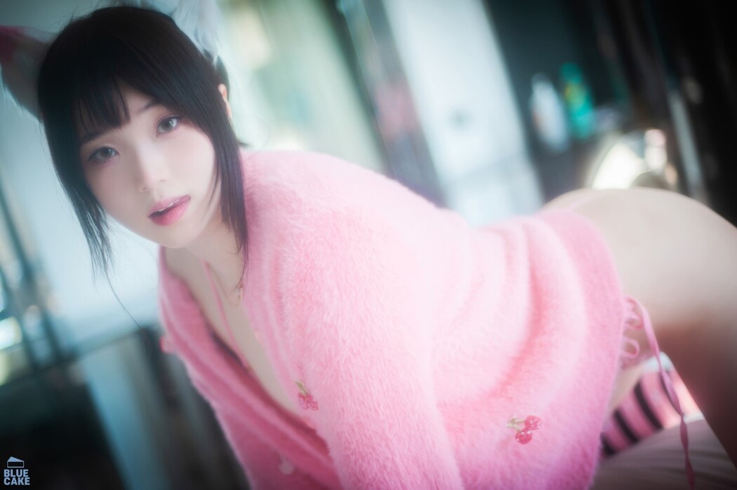 BLUECAKE Bambi 밤비 – Naughty Cats Pink And Mint RED A