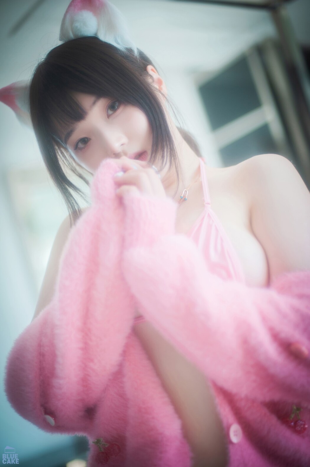 BLUECAKE Bambi 밤비 – Naughty Cats Pink And Mint RED A