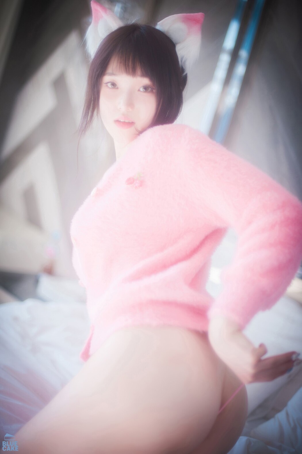BLUECAKE Bambi 밤비 – Naughty Cats Pink And Mint RED A
