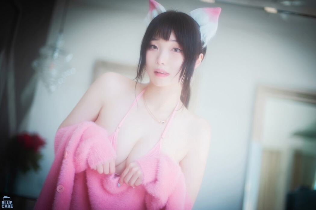BLUECAKE Bambi 밤비 – Naughty Cats Pink And Mint RED A