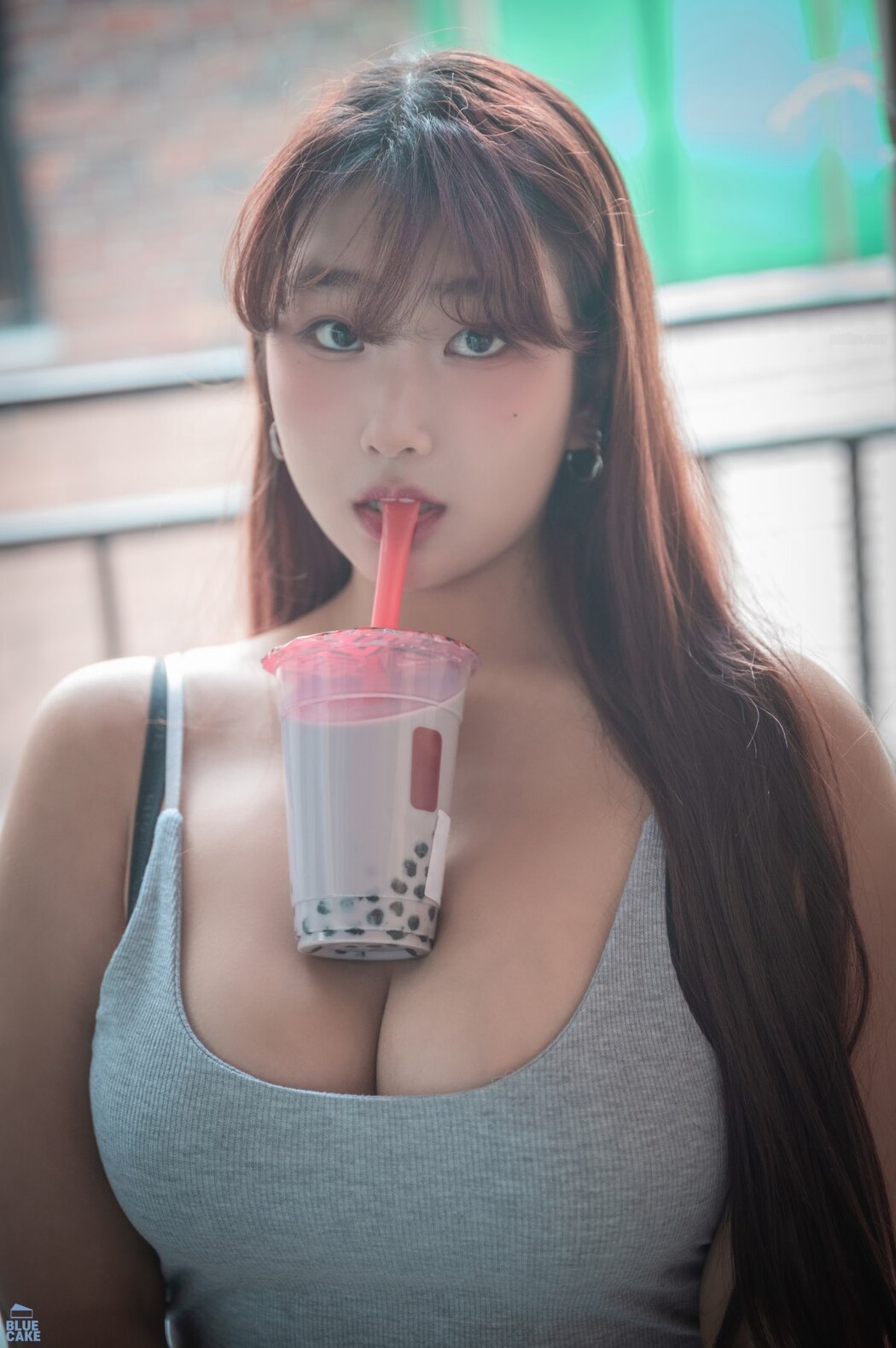 BlueCake Ggubbu – Bubble Tea Challenge A