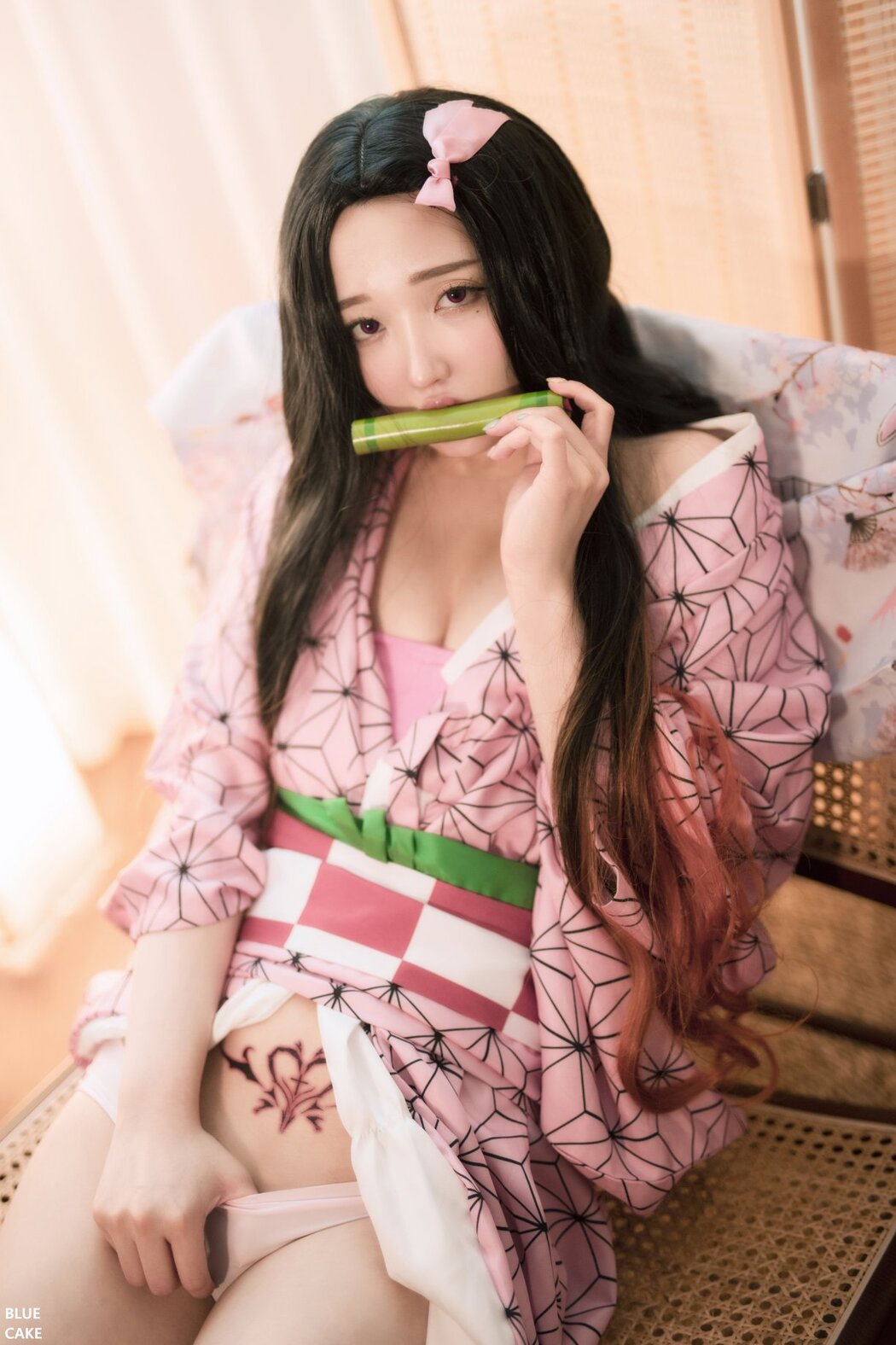 BLUECAKE Son Ye-Eun 손예은 Pink Oni