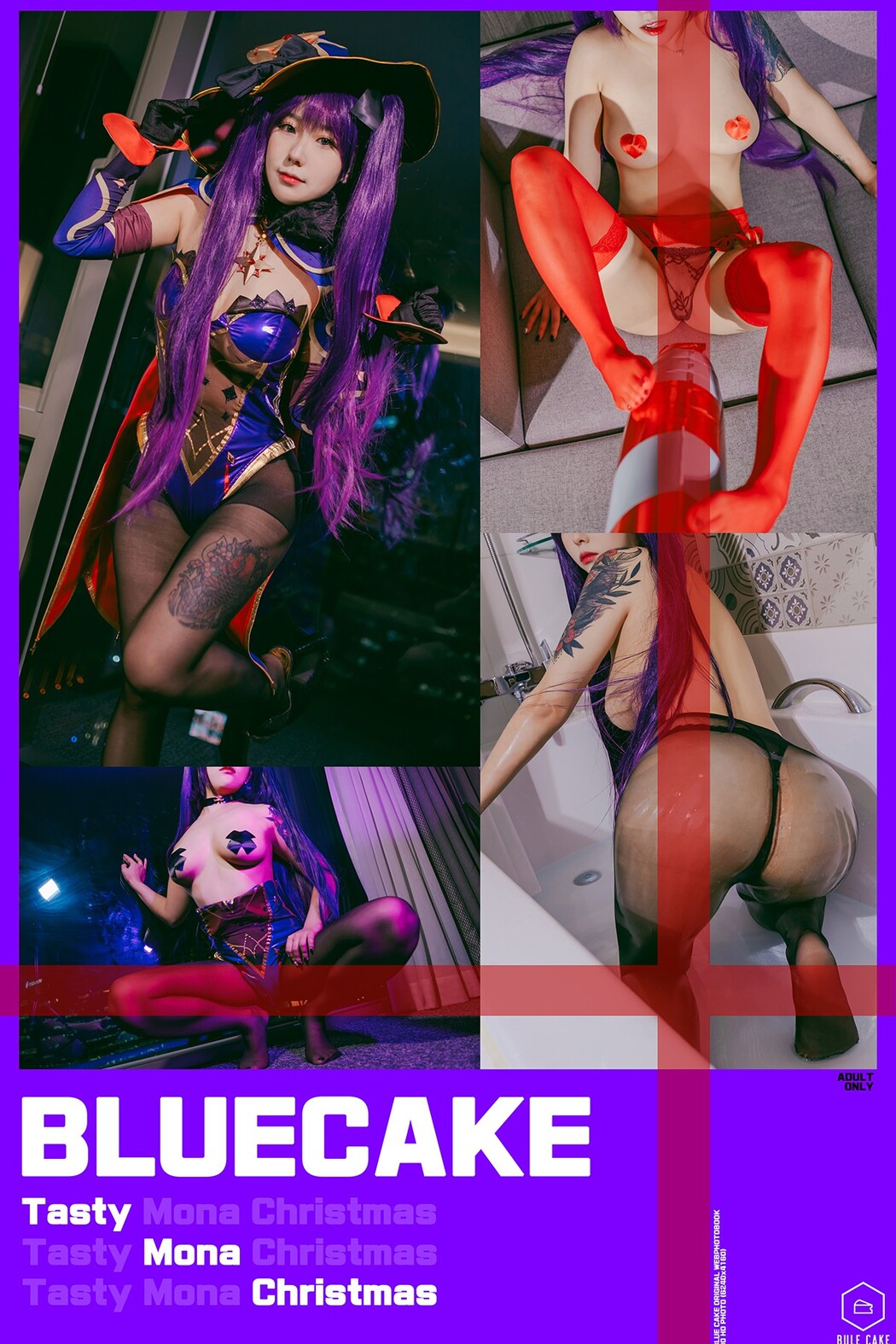 BlueCake Sohee – Tasty Mona Christmas Genshin Impact Cover Photo