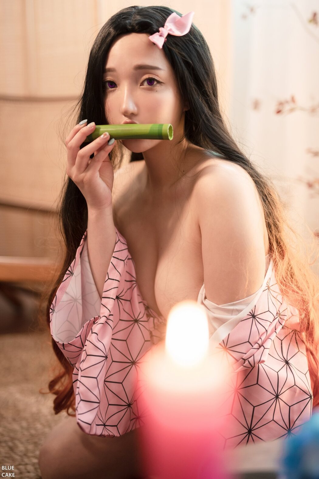 BLUECAKE Son Ye-Eun 손예은 Pink Oni