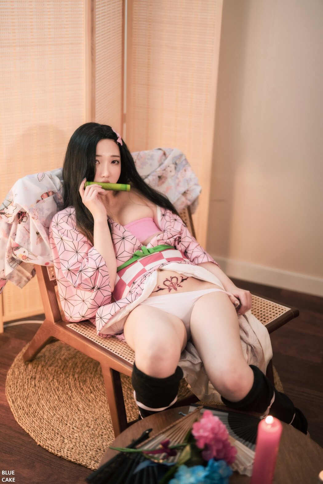 BLUECAKE Son Ye-Eun 손예은 Pink Oni