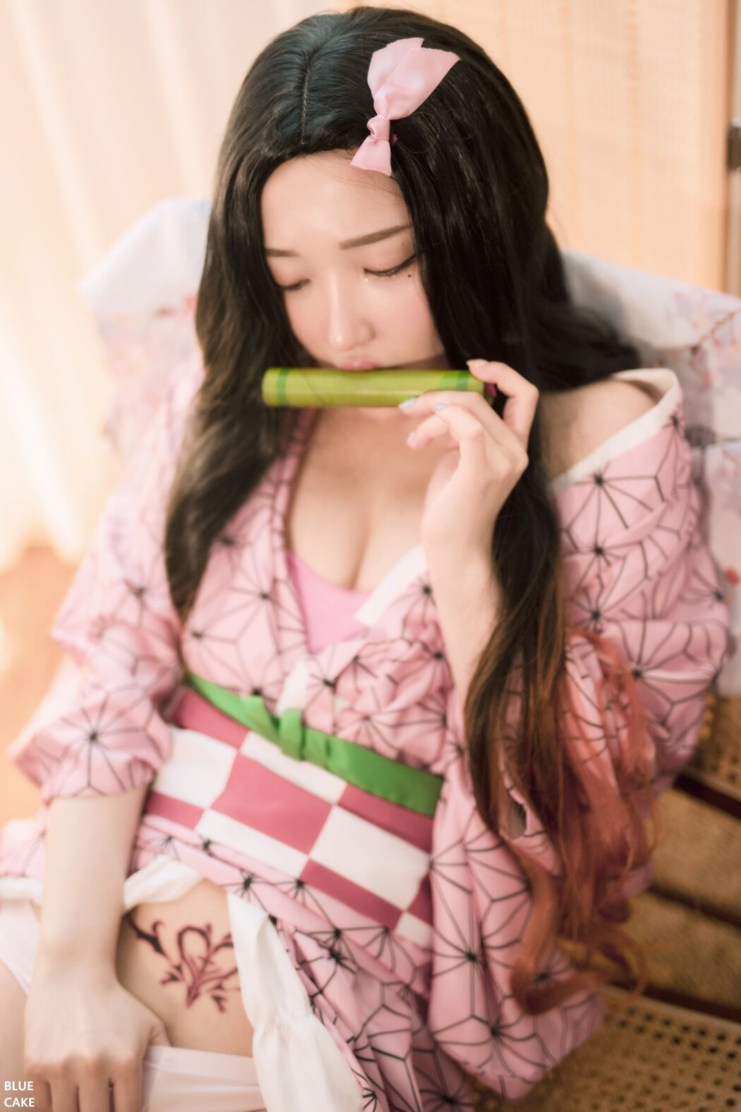 BLUECAKE Son Ye-Eun 손예은 Pink Oni