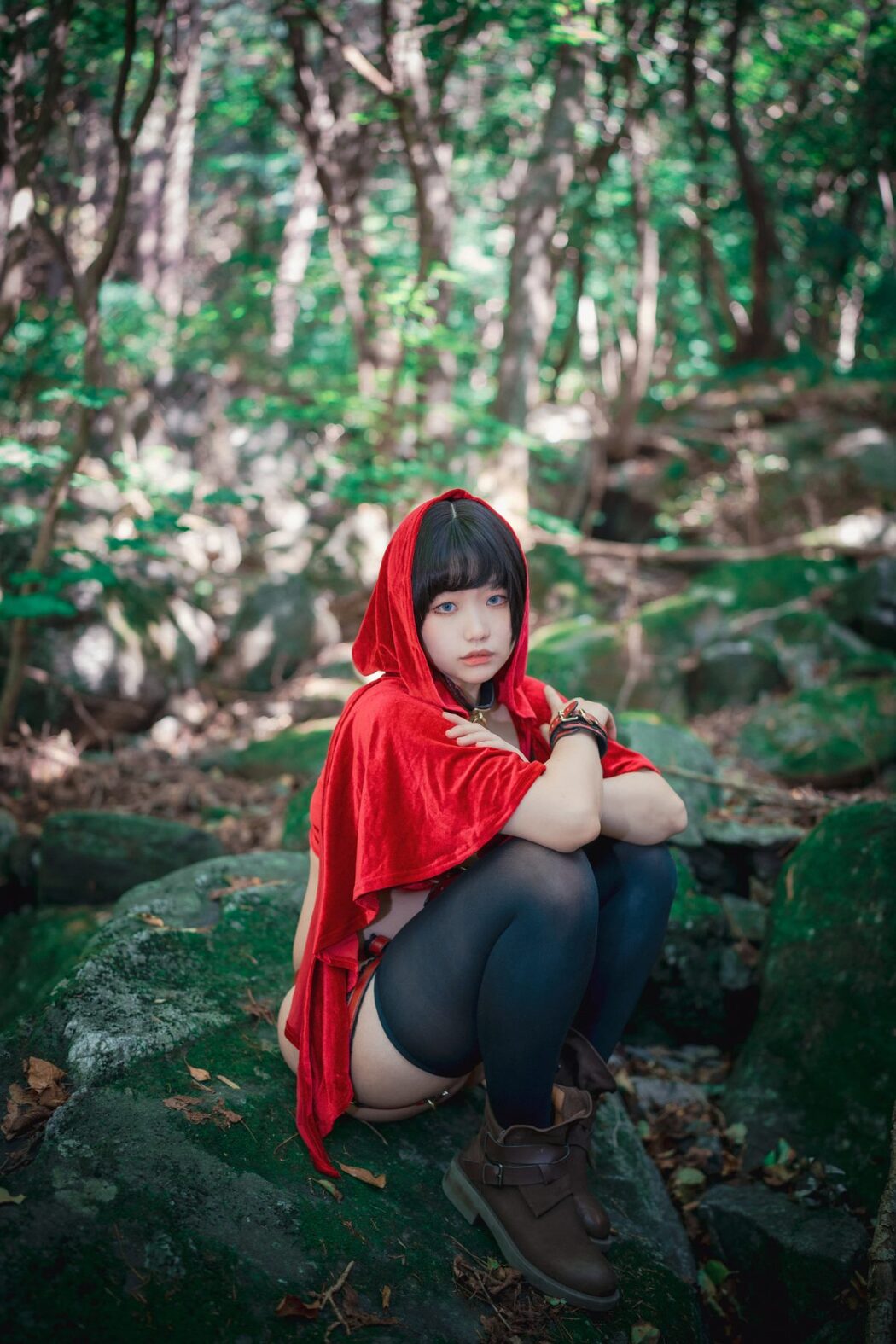 DJAWA Mimmi 밈미 Naughty Red Hiring Hood A