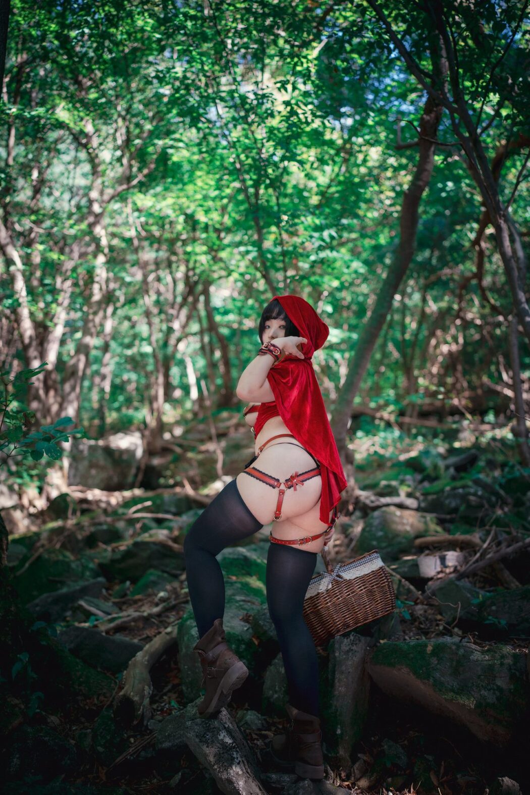 DJAWA Mimmi 밈미 Naughty Red Hiring Hood A