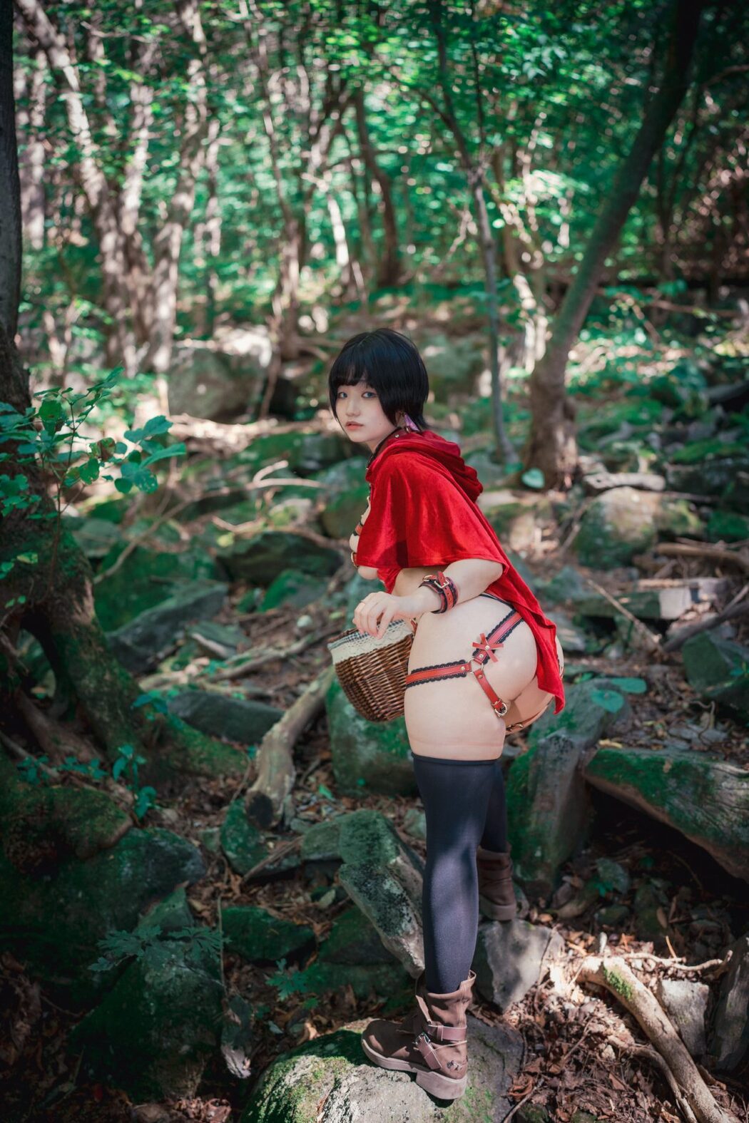 DJAWA Mimmi 밈미 Naughty Red Hiring Hood A
