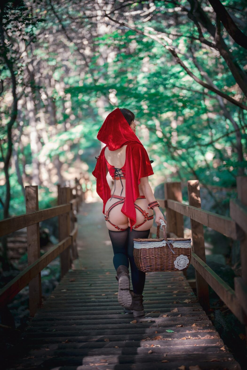 DJAWA Mimmi 밈미 Naughty Red Hiring Hood B