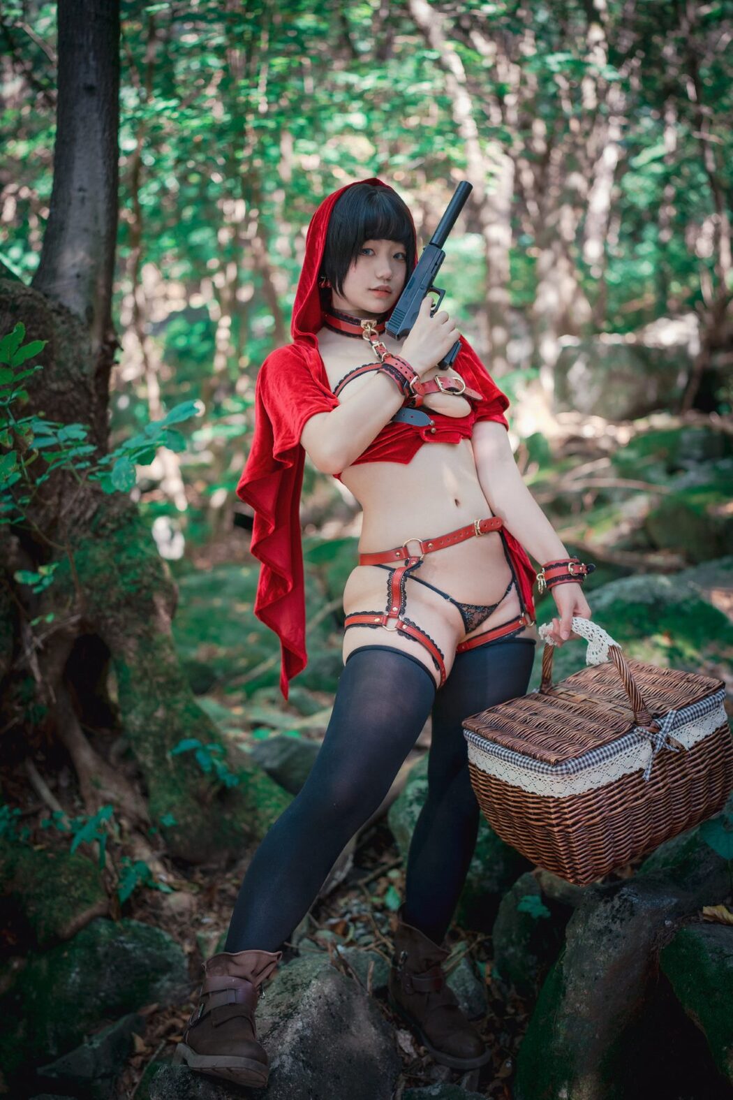 DJAWA Mimmi 밈미 Naughty Red Hiring Hood A