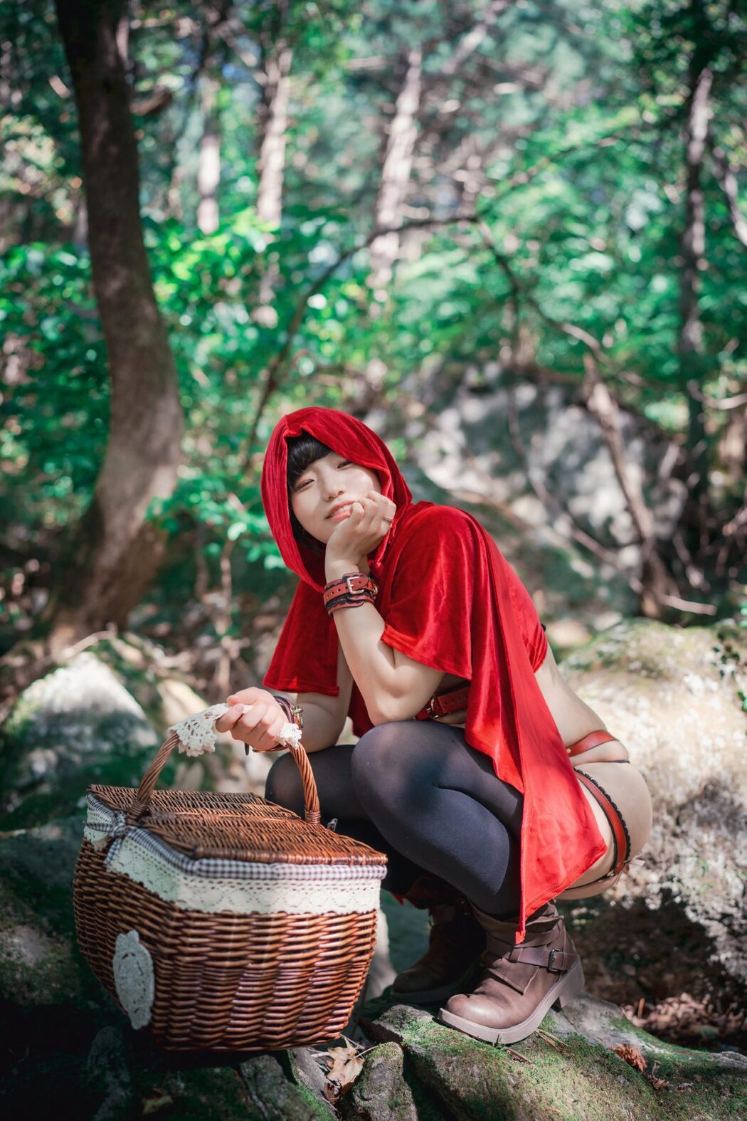 DJAWA Mimmi 밈미 Naughty Red Hiring Hood A