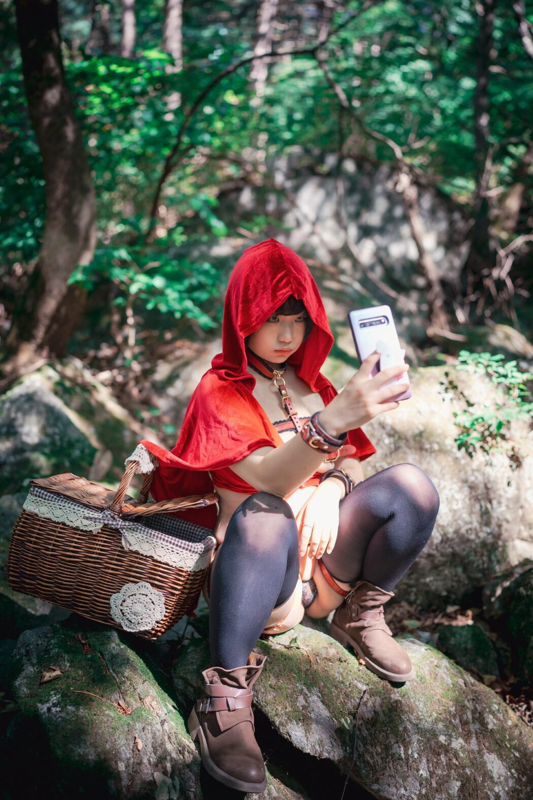 DJAWA Mimmi 밈미 Naughty Red Hiring Hood A