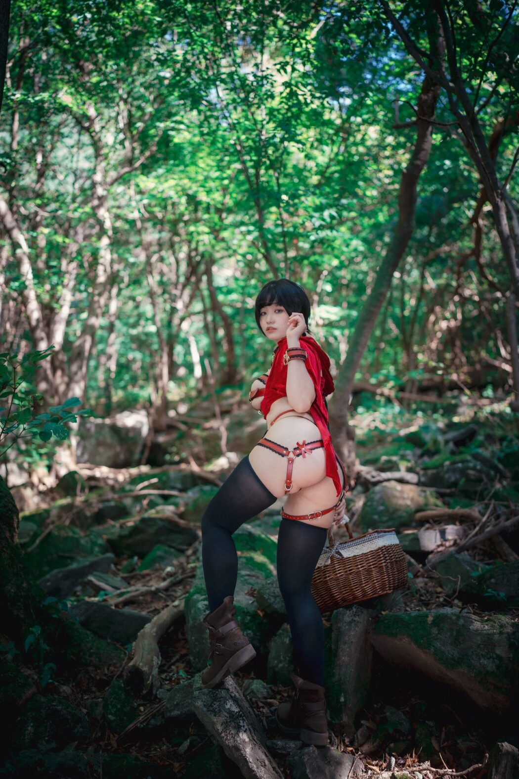 DJAWA Mimmi 밈미 Naughty Red Hiring Hood A