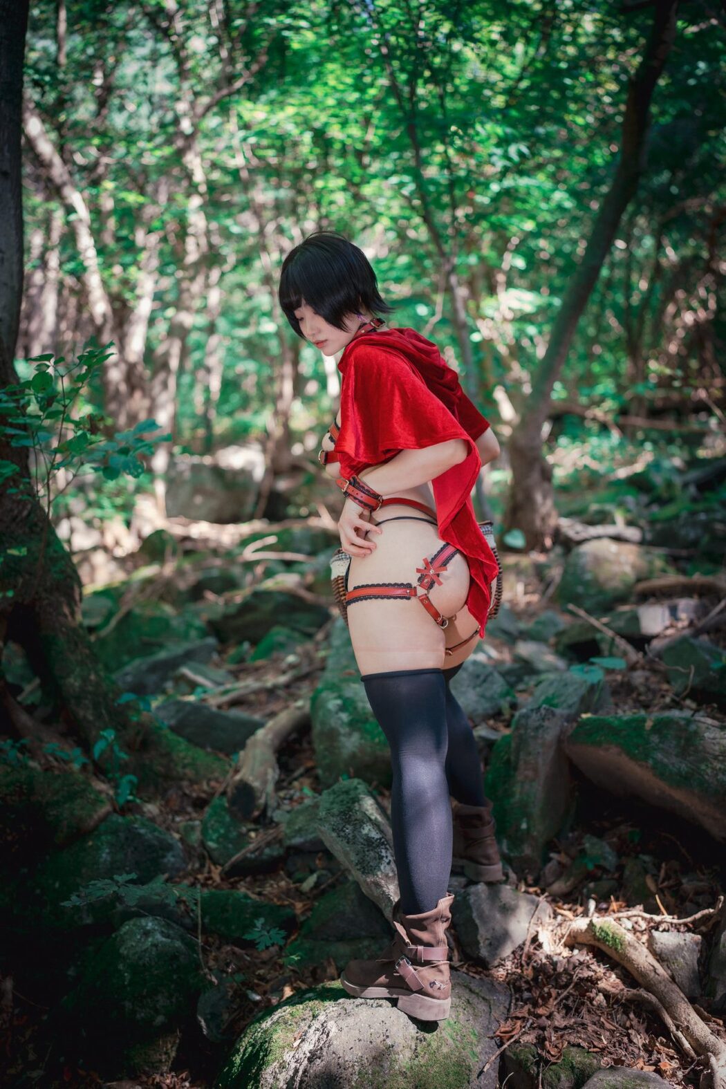 DJAWA Mimmi 밈미 Naughty Red Hiring Hood A