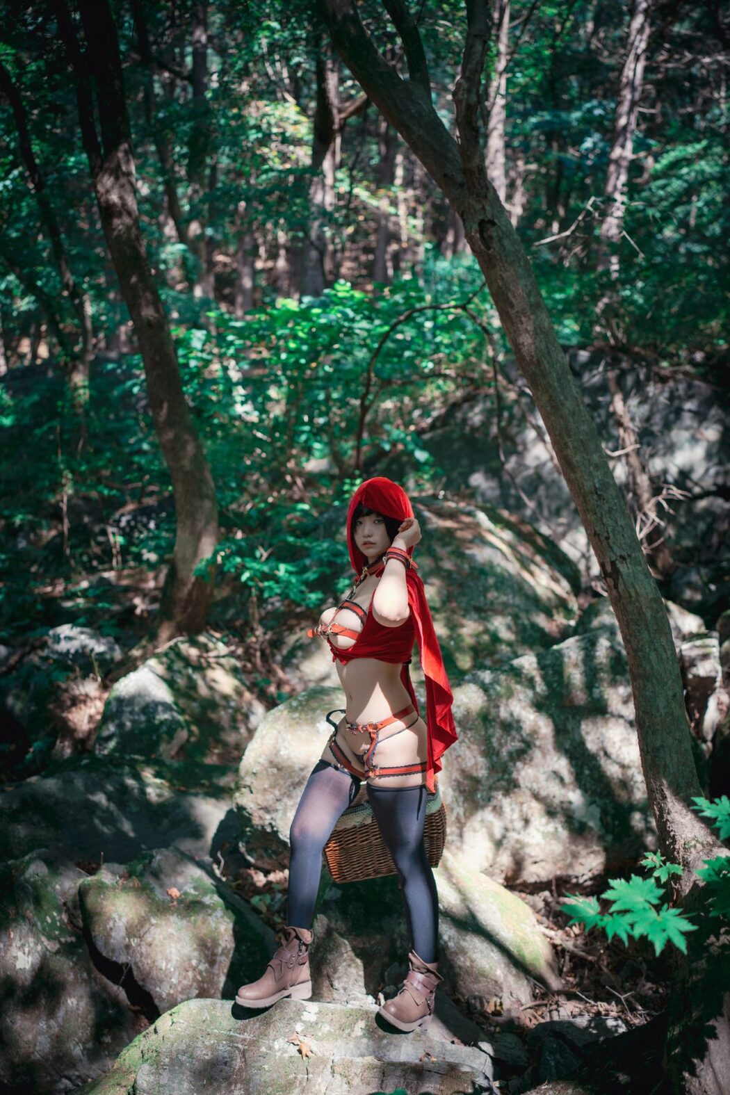 DJAWA Mimmi 밈미 Naughty Red Hiring Hood A