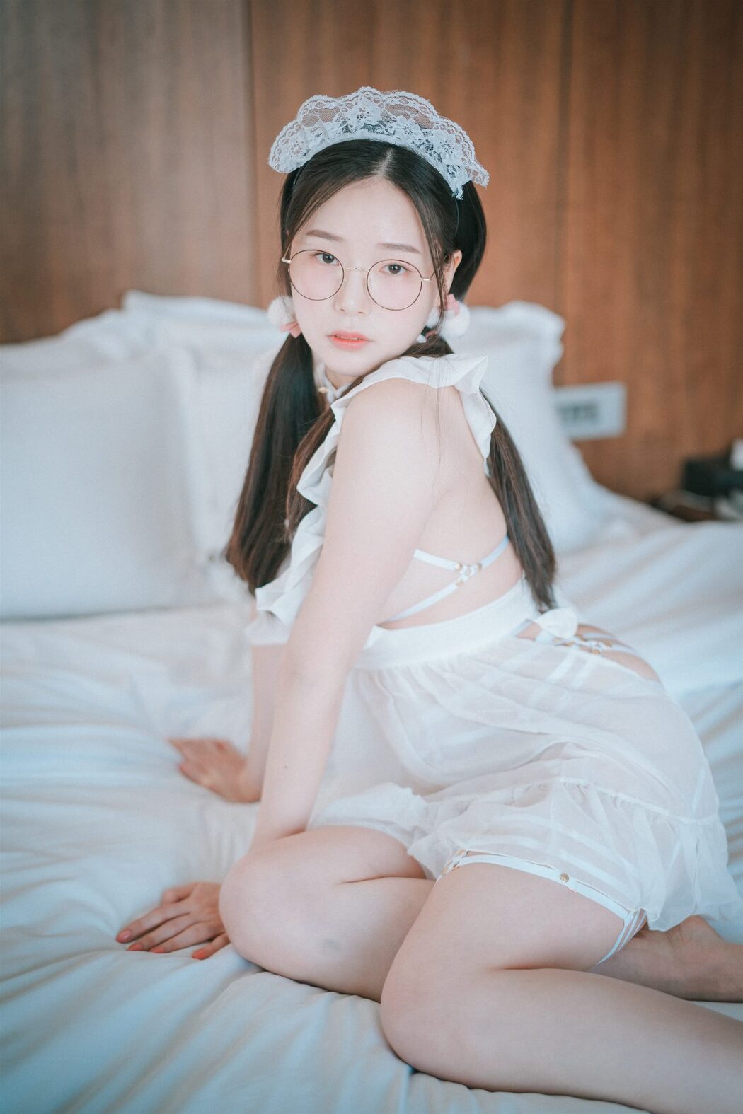 DJAWA Pia 피아 Sheer Chiffon Apron