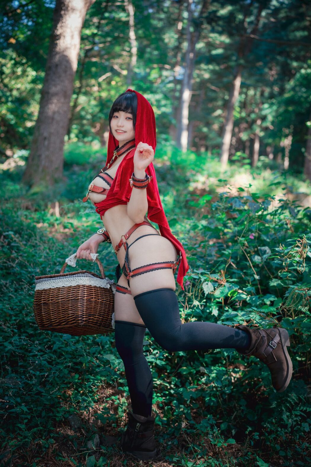 DJAWA Mimmi 밈미 Naughty Red Hiring Hood A