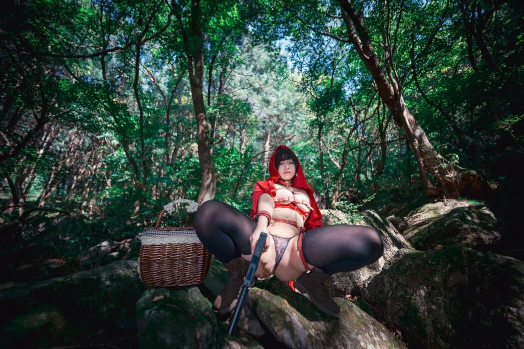 DJAWA Mimmi 밈미 Naughty Red Hiring Hood A