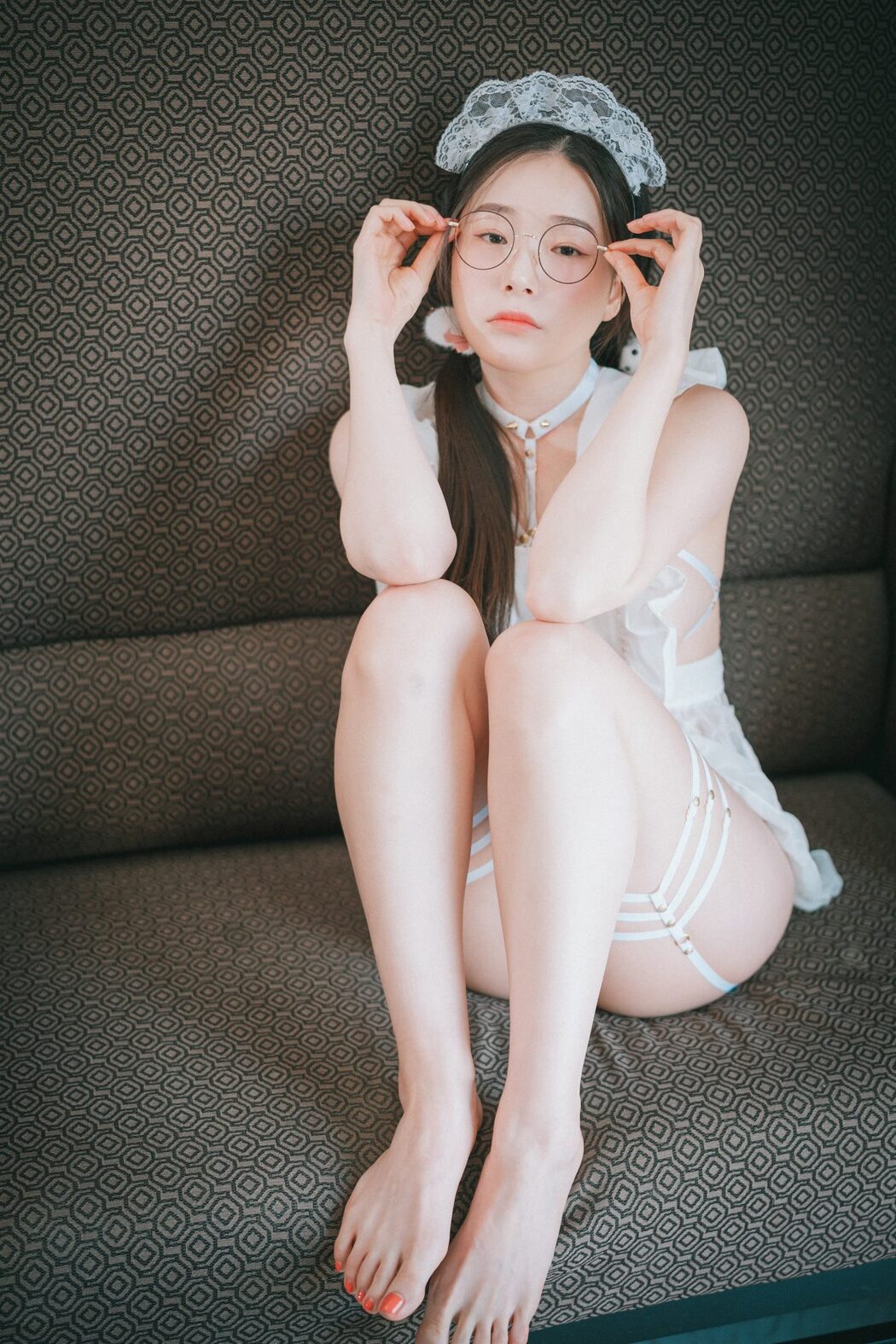 DJAWA Pia 피아 Sheer Chiffon Apron