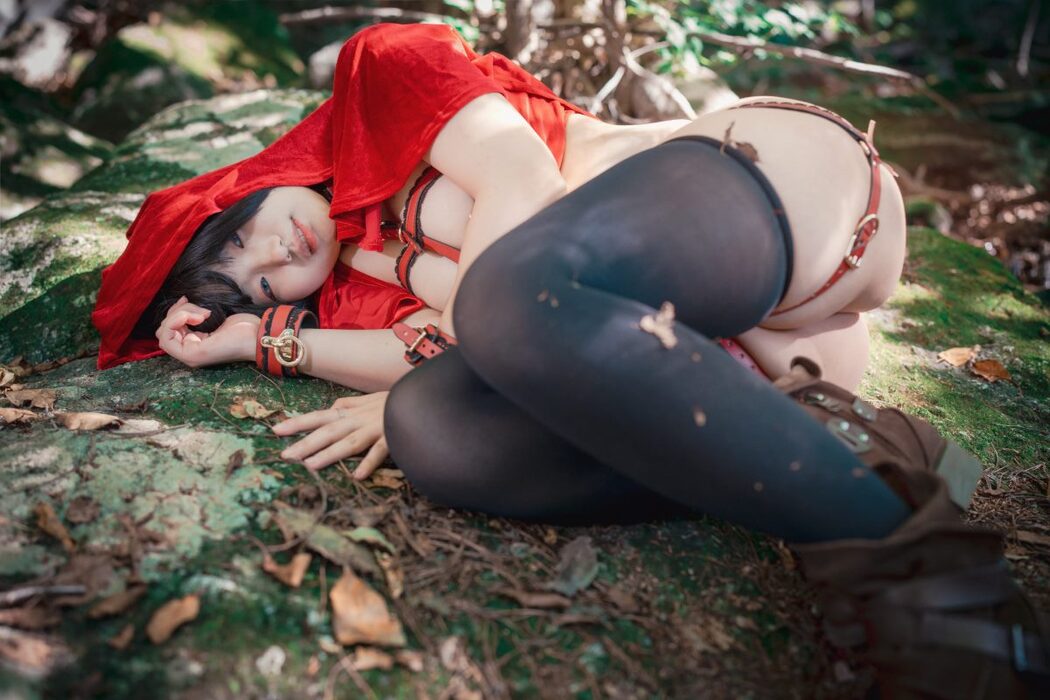 DJAWA Mimmi 밈미 Naughty Red Hiring Hood B