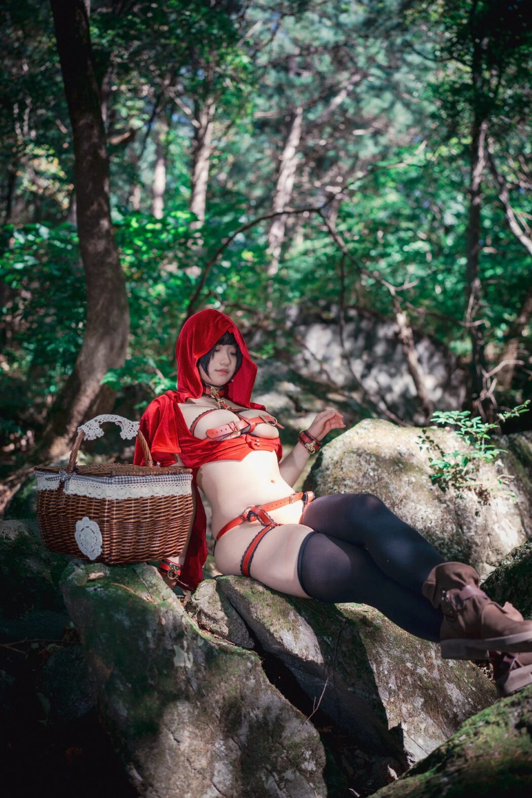 DJAWA Mimmi 밈미 Naughty Red Hiring Hood A