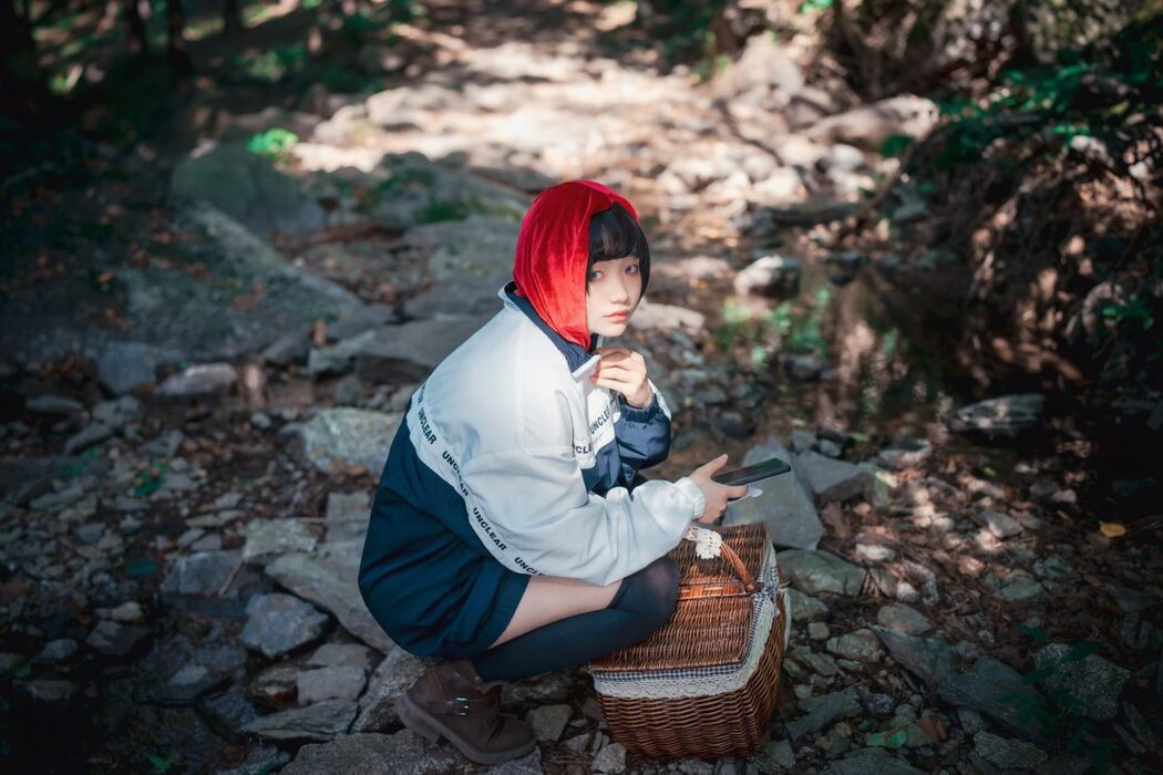 DJAWA Mimmi 밈미 Naughty Red Hiring Hood B