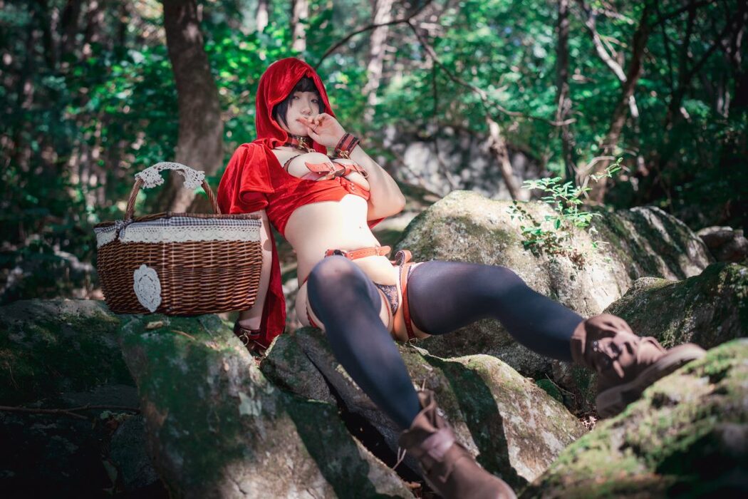 DJAWA Mimmi 밈미 Naughty Red Hiring Hood A